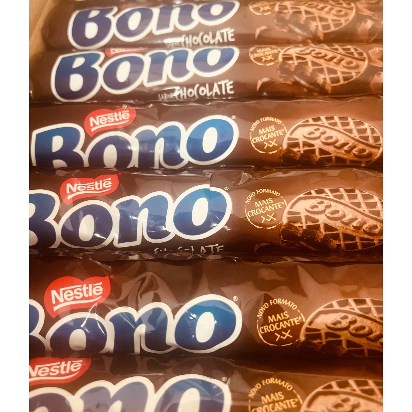 Biscoito Recheado Bono Chocolate 126g