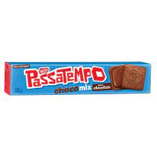 Biscoito Recheado Passatempo Chocomix Chocolate130g