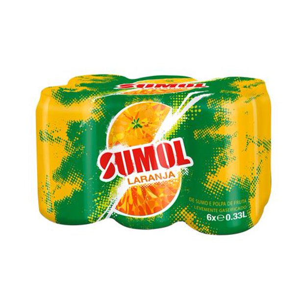 Sumol Laranja case 6 latas