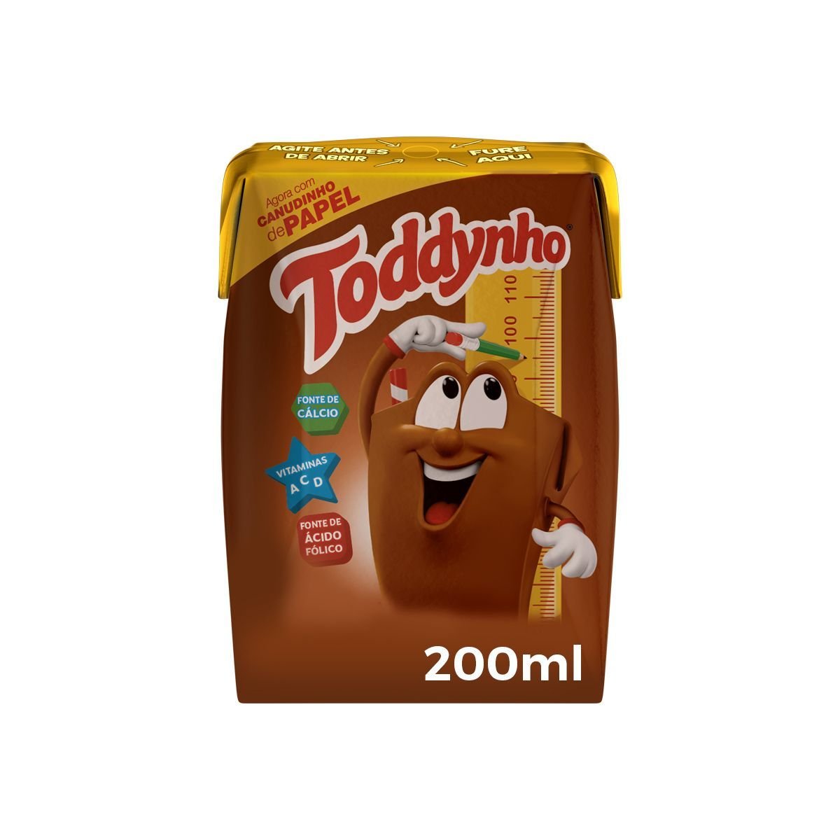 Achocolatado Toddynho PACK COM 3 Unidades de 200ml