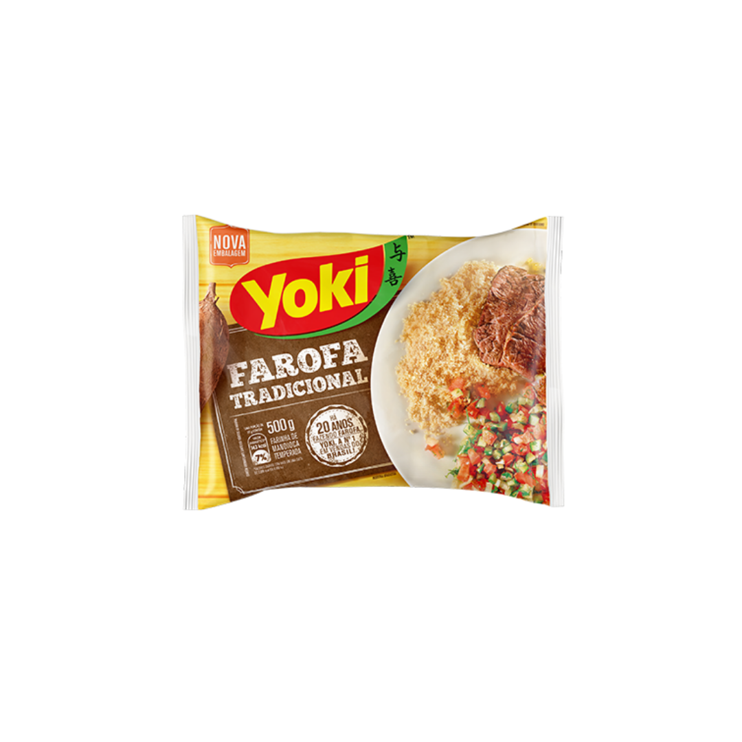 Farofa Mandioca Tradicional Yoki 400g