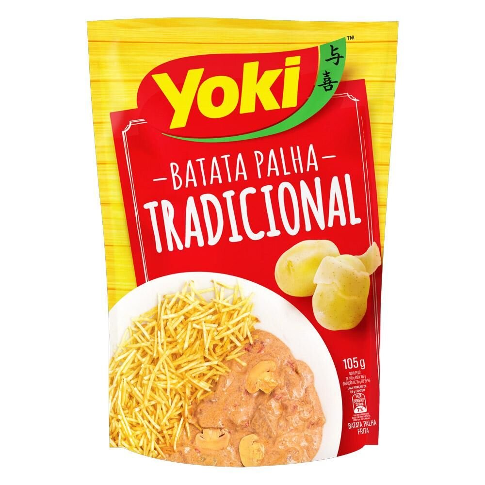 Batata Palha Tradicional Yoki 105g