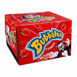 Bubbaloo Fresa caja con 60un