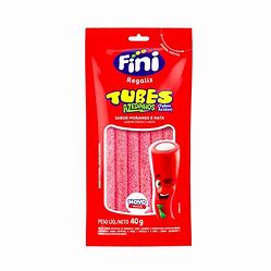 FINI Tubes Morango e Nata 80g