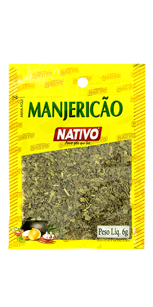 Tempero Nativo - Manjericao 6g