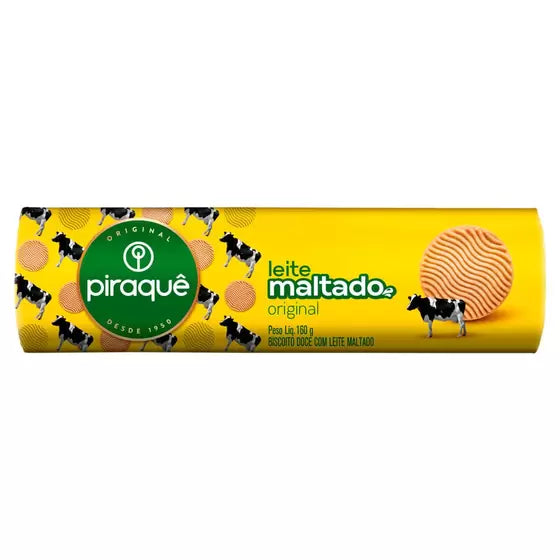 Biscoito Leite Maltado Tradicional Piraque - 132g