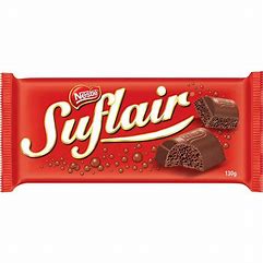 Chocolate Nestle Suflair ao leite 50g