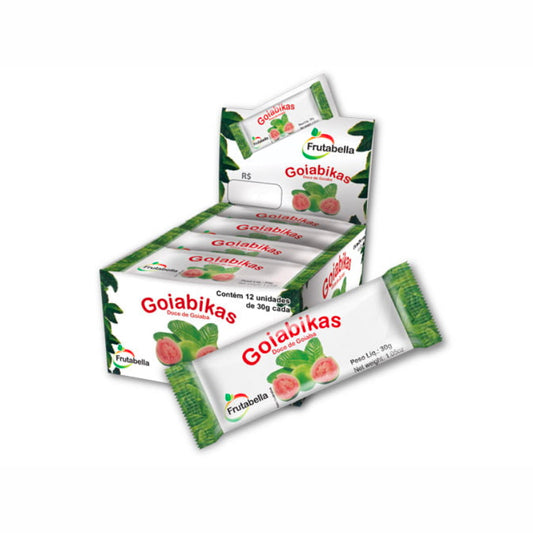 Frutabella Goiabikas 360g cx com 12