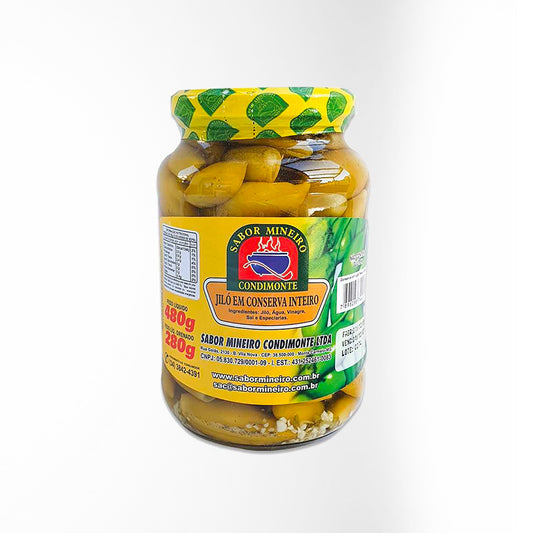 Whole Canned Jilo Mineiro Flavor 490g