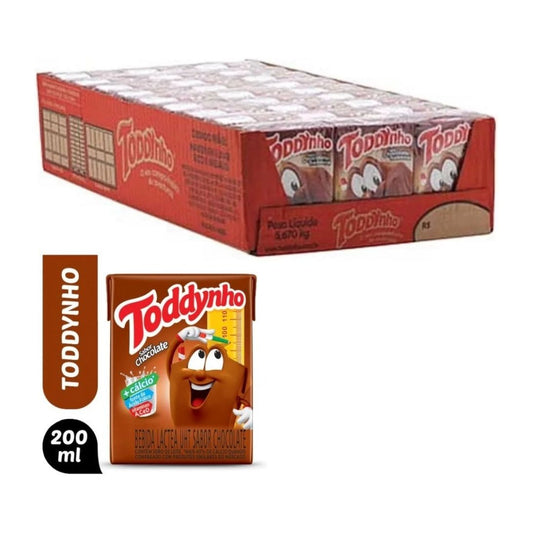 Chocolate powder Todynho box with 27 units